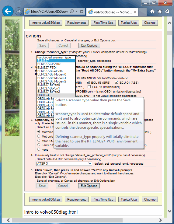 volvo850diag_v0_8_snapshot_14_after_clicked_Options_scanner_type_downarrow_then_moved_cursor_to_OBDLink.png